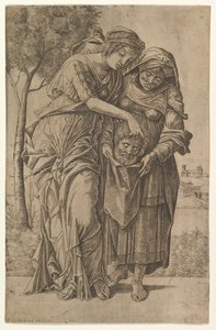Judith e sua criada com a cabeça de Holofernes, 1500-1530.
