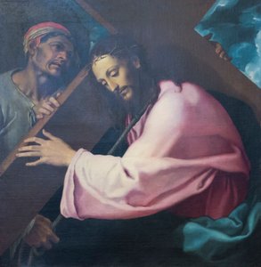Cristo carregando a cruz