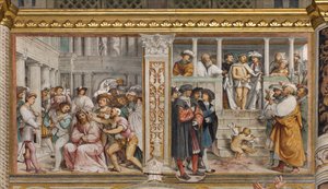 Av. Central, Fourth South Span, Coronation of Thorns, Ecce Homo, Girolamo Romanino de Girolamo Romanino