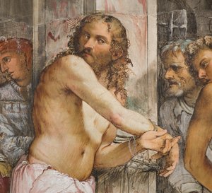 Av. Central, Quinta Espanha do Sul, Flagelação de Cristo, Jerônimo Romanino de Girolamo Romanino