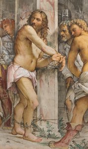 Av. Central, Quinta Espanha do Sul, Flagelação de Cristo, Jerônimo Romanino de Girolamo Romanino