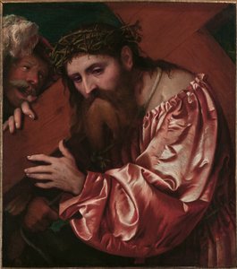 Cristo carregando a cruz de Girolamo Romanino