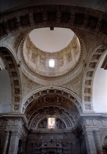 Vista interior da Igreja de San Biagio (1518-1545)