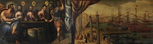 São Marcos auxilia três magistrados no recrutamento de milícias para a frota, ca 1586 de Giulio Angolo del Moro