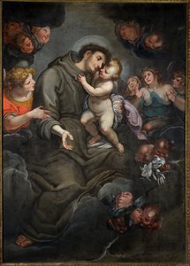 Santo Antônio de Pádua com o Menino Jesus