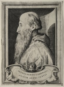Retrato do Cardeal Pietro Bembo de Giulio Bonasone
