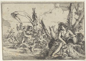 Água
Naiad com jarro de água e tritões
Os quatro elementos (título da série)