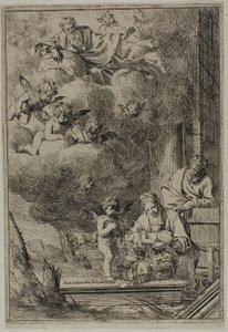 Sagrada Família de Giulio Carpioni