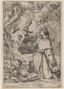 Santo Antônio de Pádua de Giulio Carpioni