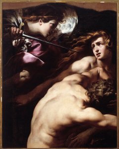 Adão e Eva (óleo sobre tela