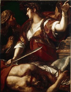 Judith e Holofernes (óleo sobre tela