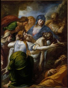 Pieta. Lamentação sobre a morte de Cristo. (Pintura