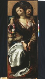 Santa Cecilia com dois anjos de Giulio Cesare Procaccini
