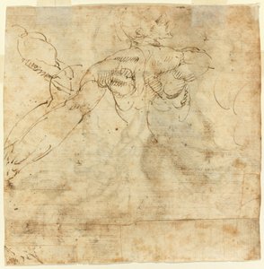 Estudo de uma volta de Giulio Cesare Procaccini