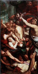 Os Mártires dos Santos Nazaire e Celso em Milão no século V depois de JC Pintura de Giulio Cesare Procaccini (1574-1625) 1606 Milão Santa Maria presso San Celso