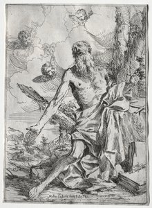 São Jerônimo. de Giulio I Carpioni