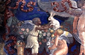 Friso da "Sala com Friso de Cupidos" de Giulio Romano