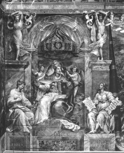 Papa Silvestre I (314-335) entre Fé e Religião, Rafael Salas (ver também 252793 e 252794) de Giulio Romano