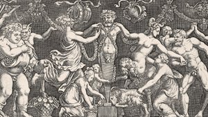 Sacrifício a Priapo, c.1540 de Giulio Romano