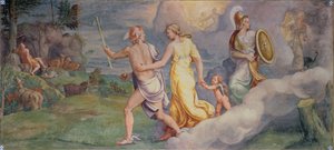 O julgamento de Paris de Giulio Romano