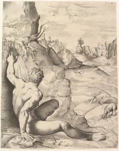 João Batista no Deserto, ca. 1545-55.