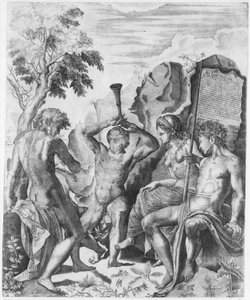 A Competição de Apolo e Marsyas e o Julgamento de Midas, 1562.
