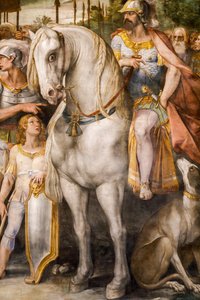 Batalha entre Horatii e Curiatii (detalhe)