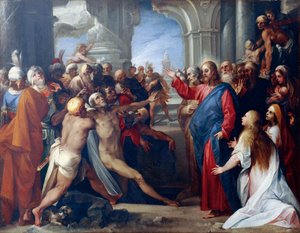 A Ascensão de Lázaro, de Giuseppe Cesari de Giuseppe Cesari