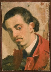 Retrato de um homem, parte de um tríptico, 1860-68