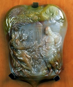 Cameo retrata o Granduke Cosimo III de