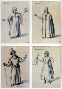Figurino para figuras clássicas, século XVI