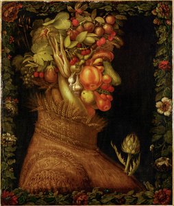 verão, alegoria ... de Giuseppe Arcimboldo