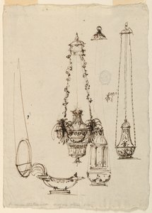 Lâmpadas de Altar, Incensários, Barco de Incenso