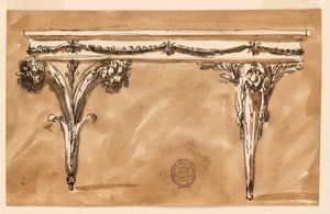 Tabela de console de Giuseppe Barberi