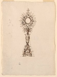 Projeto para um Ostensório de Giuseppe Barberi