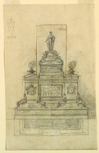 Projeto para um monumento de Giuseppe Barberi