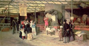 No zoológico de Giuseppe Barison