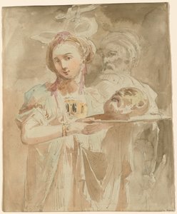 Salomé com a Cabeça de São João Batista de Giuseppe Bernardino Bison