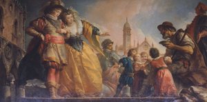 História de Gualtiero, Conde de Angers, de Giuseppe Cades (1750-1799)