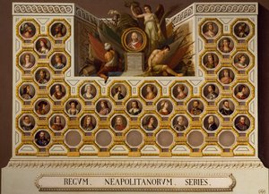 Rei de Nápoles de 1154 a 1859, por Giuseppe Cammarano (1766-1859)