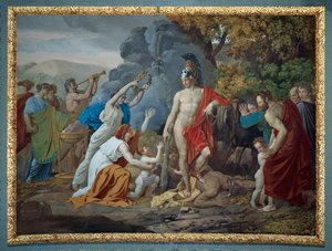 Theseus and the Minotaur, de Giuseppe Cammarano