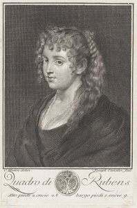 Retrato de uma jovem, ca. 1745-76. de Giuseppe Canale
