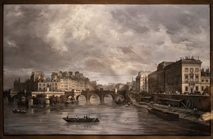 Vista da Pont Neuf de Giuseppe Canella