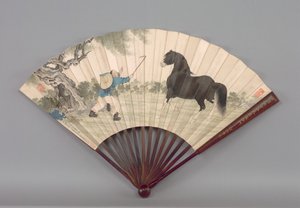 Uma vinheta da vida na fronteira, c. 1717-22.