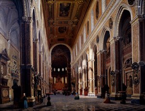 Interior da Catedral de Nápoles