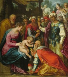 Adoração dos Magos de Giuseppe Cesari