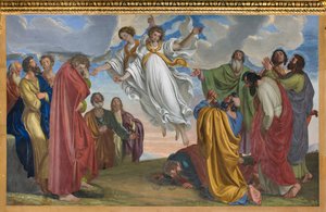 Presbitério, Giueppe Diotti, Aparição dos Anjos após a Ascensão 1830