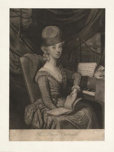 Retrato da princesa Izabela Czartoryska née condessa Fleming 1746-1835, 1777 de Giuseppe Filippo Liberati Marchi