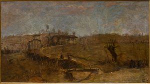 Paisagem de Savignano de Giuseppe Graziosi