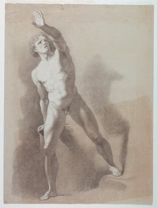 Estudo Acadêmico de um Nu Masculino